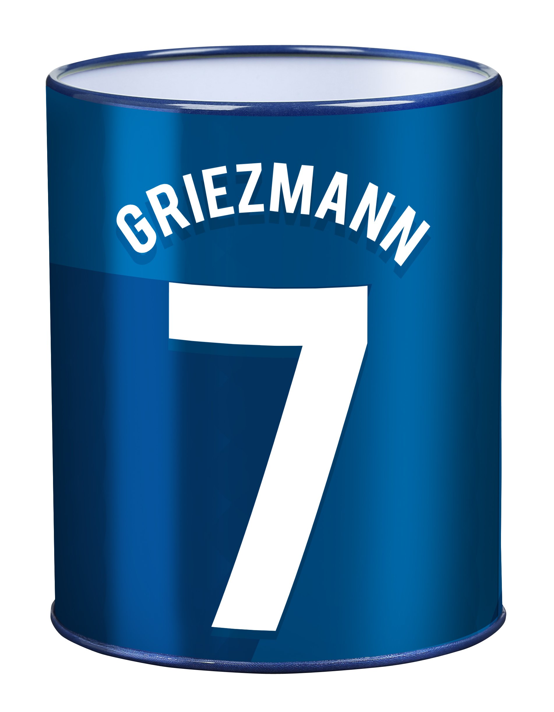 Viquel - 701773-01 Pot à crayons pour enfant Antoine Griezmann - Porte stylos garçon en métal