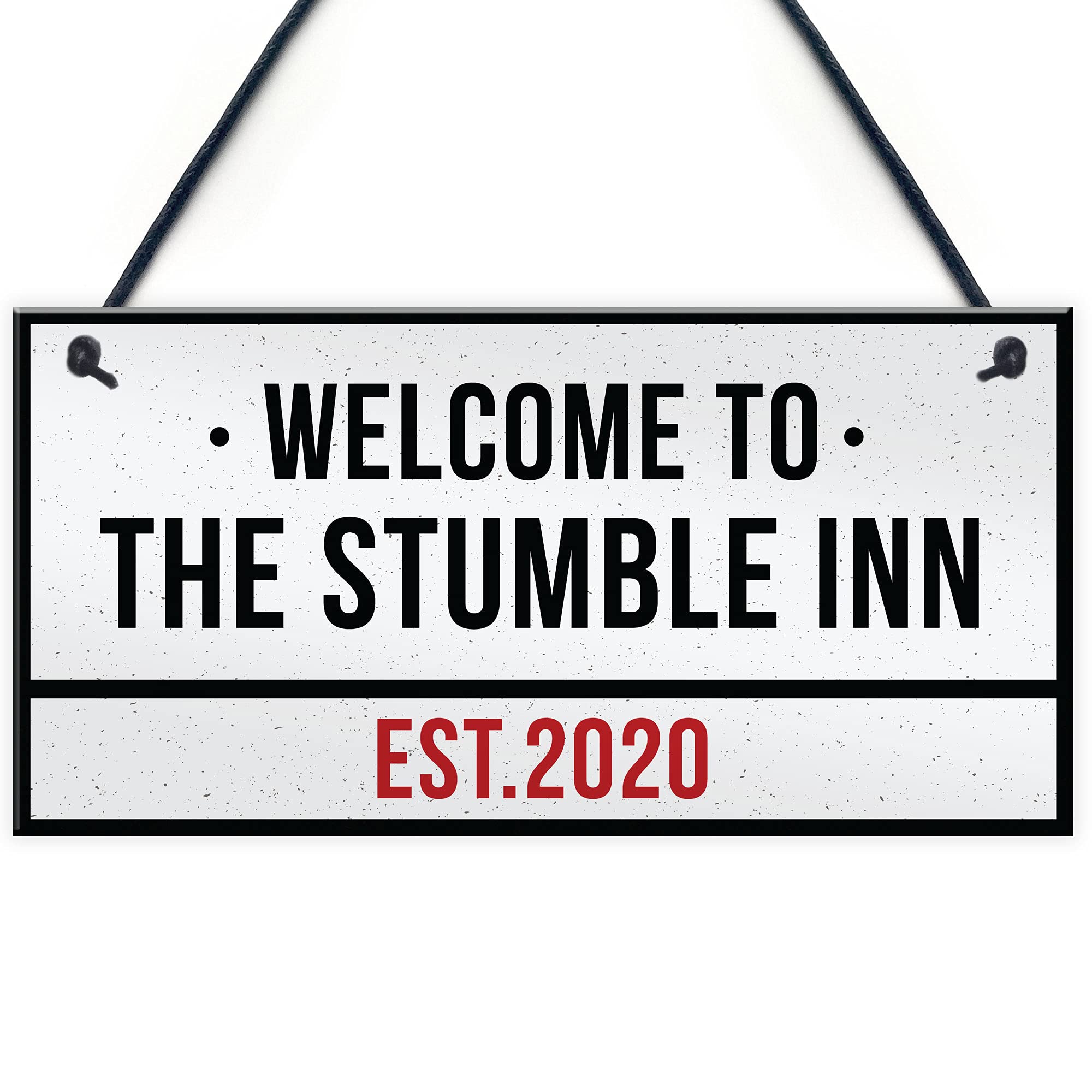 Funny Home Bar Sign Personalised Street Sign For Man Cave Pub Bar Plaque
