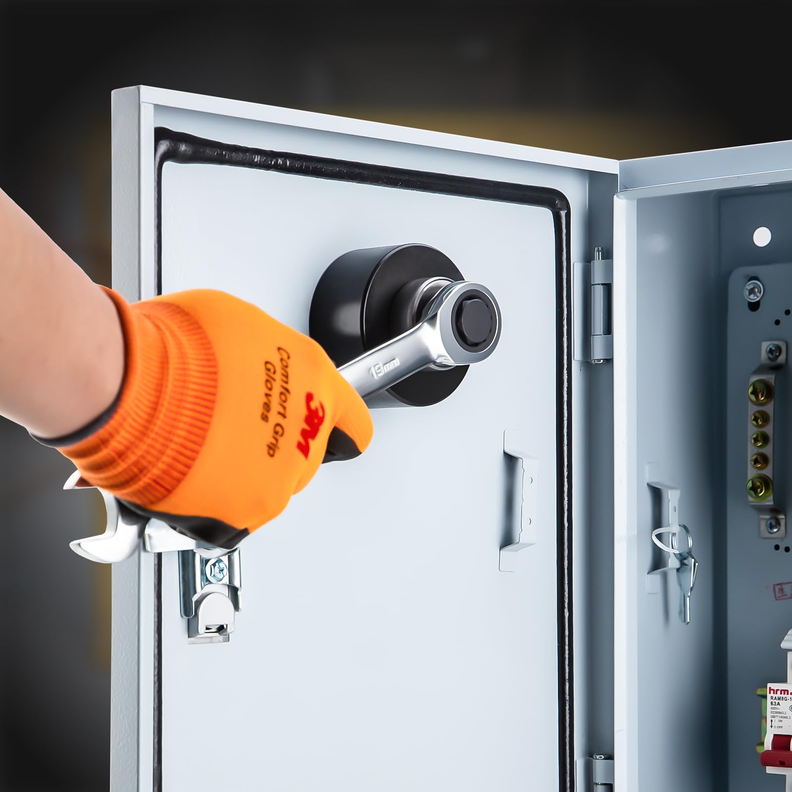 IBOSAD Knockout Punch Kit - Conduit Hole Cutter -6