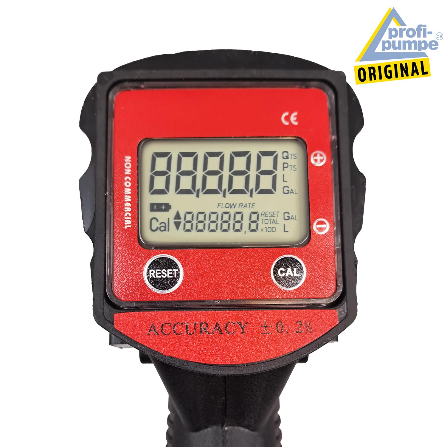 AMUR Ugello Carburante Diesel per Pompa Diesel, Pompa Olio combustibile, Pompa Olio, contatore Digitale Ugello Carburante Adblue® con Display (DPZ01116-2)