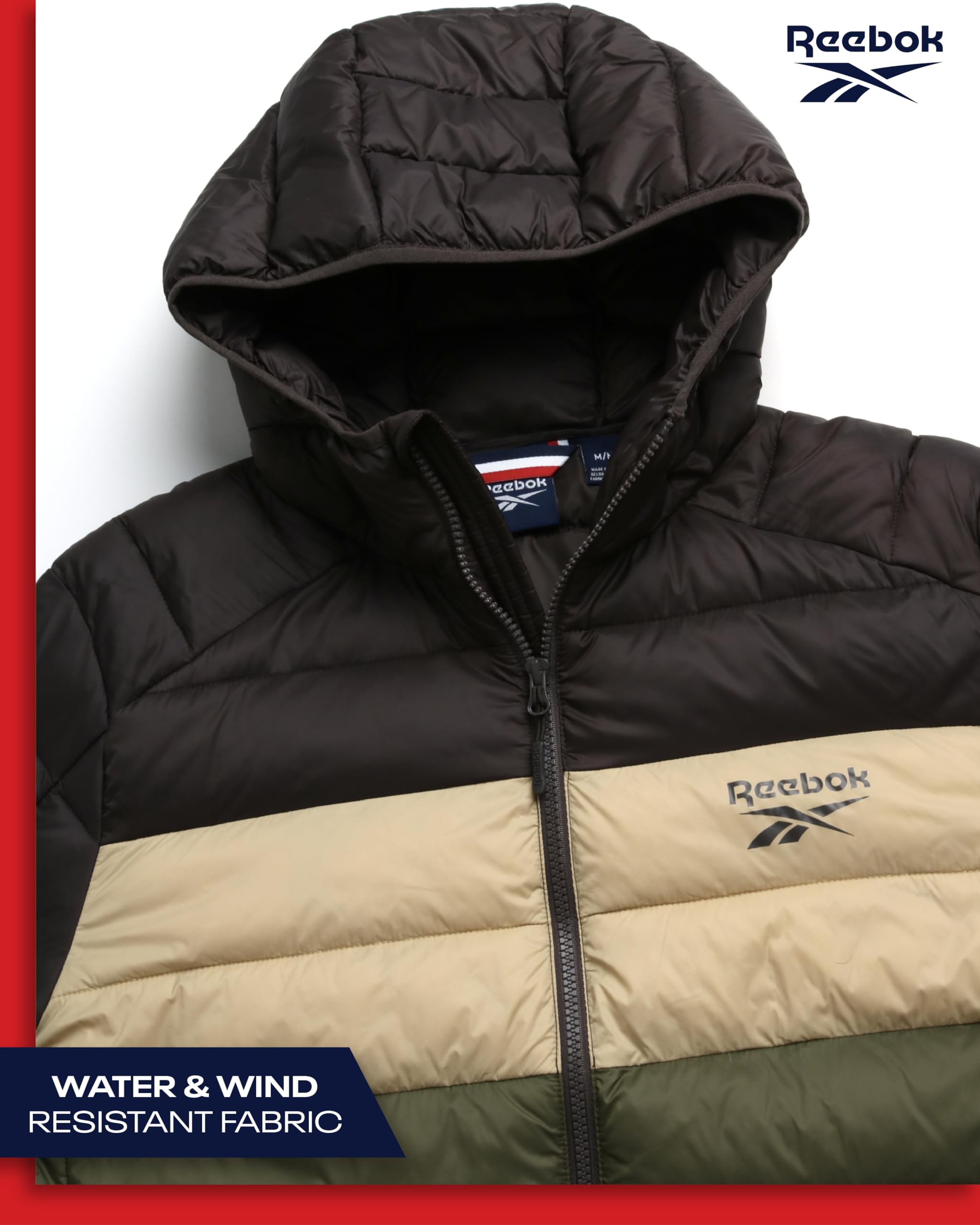 Reebok M Packabl Glacir Jkt plumas Hombre