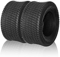 Vista 6 de 23 x 10.50-12 neumáticos para carrito de golf para cortacésped 23/10.50-12 neumáticos de césped y tractor de jardín 23x10.50x12 sin cámara 4PR Juego