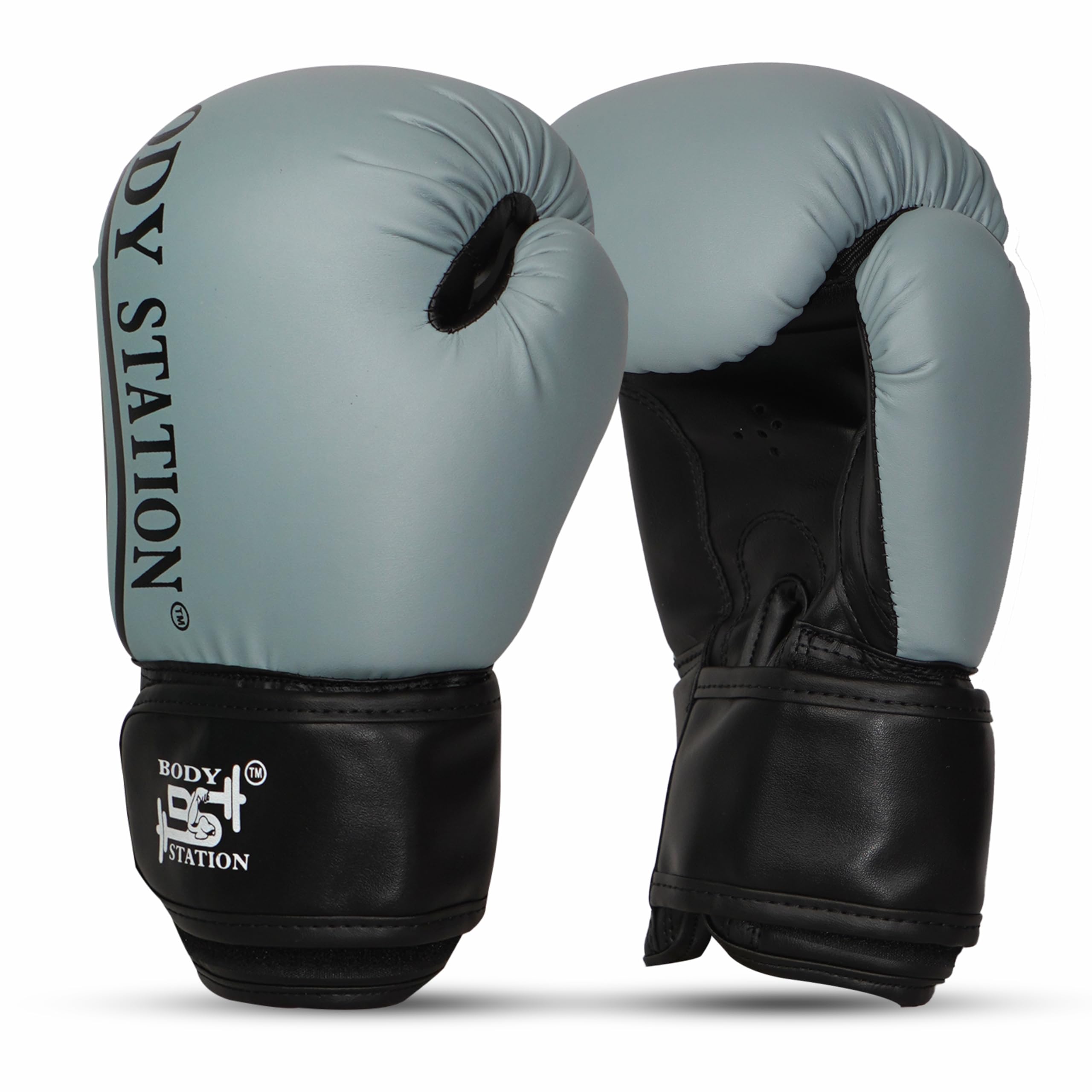 Boxing Gloves – Faux Leather Training Gloves with Hook and Loop Velcro Closure for Long-Lasting Strength and Durability-image-39