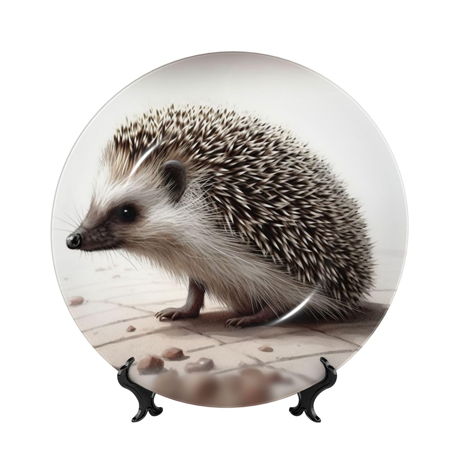 Assiette décorative en porcelaine anglaise 20 cm, bibelot céramique maison