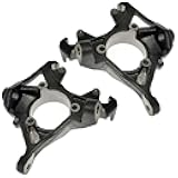 Detroit Axle - 2pc Front Steering Knuckles for Jeep Grand Cherokee Wagoneer TJ Comanche Wrangler, Steering Knuckles Assembly Replacement