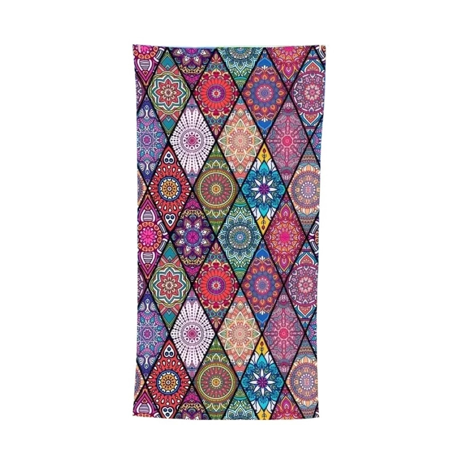 Toalla de playa de microfibra absorbente a prueba de arena, ligera, de secado rápido, para natación, camping, yoga, playa al aire libre (color mixto, 175 x 105 cm)