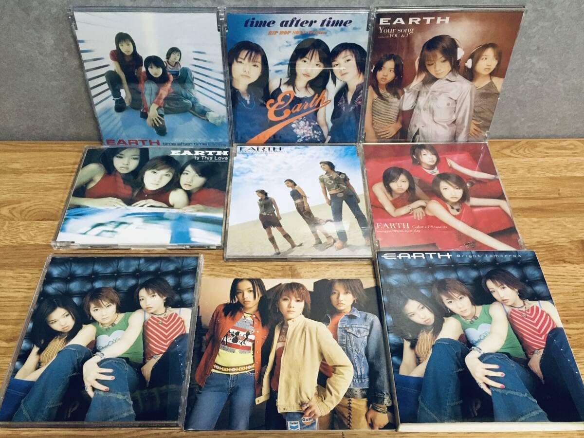 Amazon.co.jp: EARTH 全発表CD7枚セット (M) Bright Tomorrow time