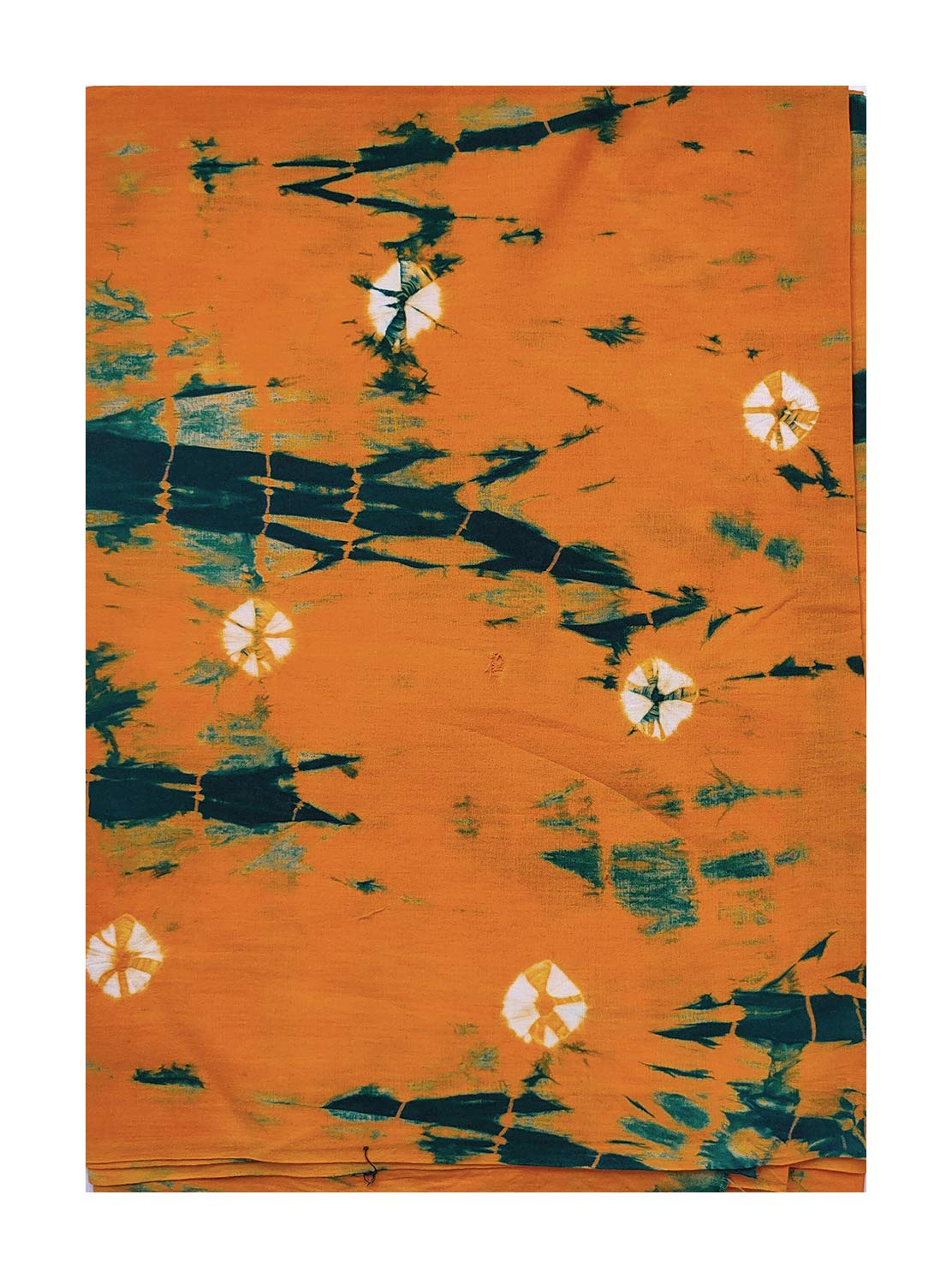Women's Pure Cotton Unstitched 2.45 Meters x 32 Inches Tie Dye with Bandhej Bandhani Running Fabric for Dress Material Salwar Suit Kurti Shirts Nighty Gown Etc-image-5