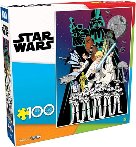 Miniatura 1 de Buffalo Games - Star Wars - Rebels Last Stand - Rompecabezas de 100 piezas para familias -Rompecabezas desafiante perfecto para noches de juego -