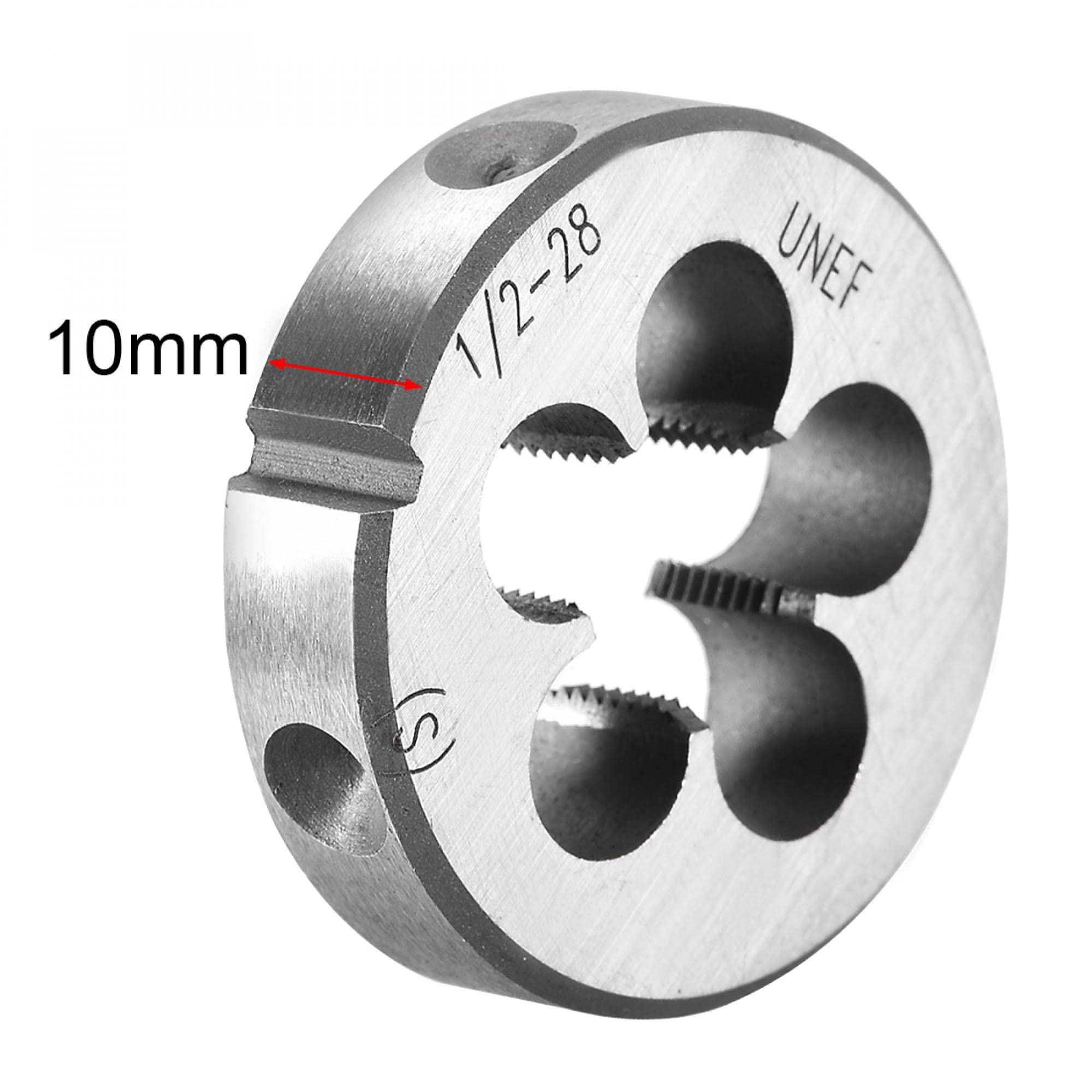 uxcell 1/2-28 UNEF Round Die, Machine Thread Right Hand Threading Die — Amazon image 3