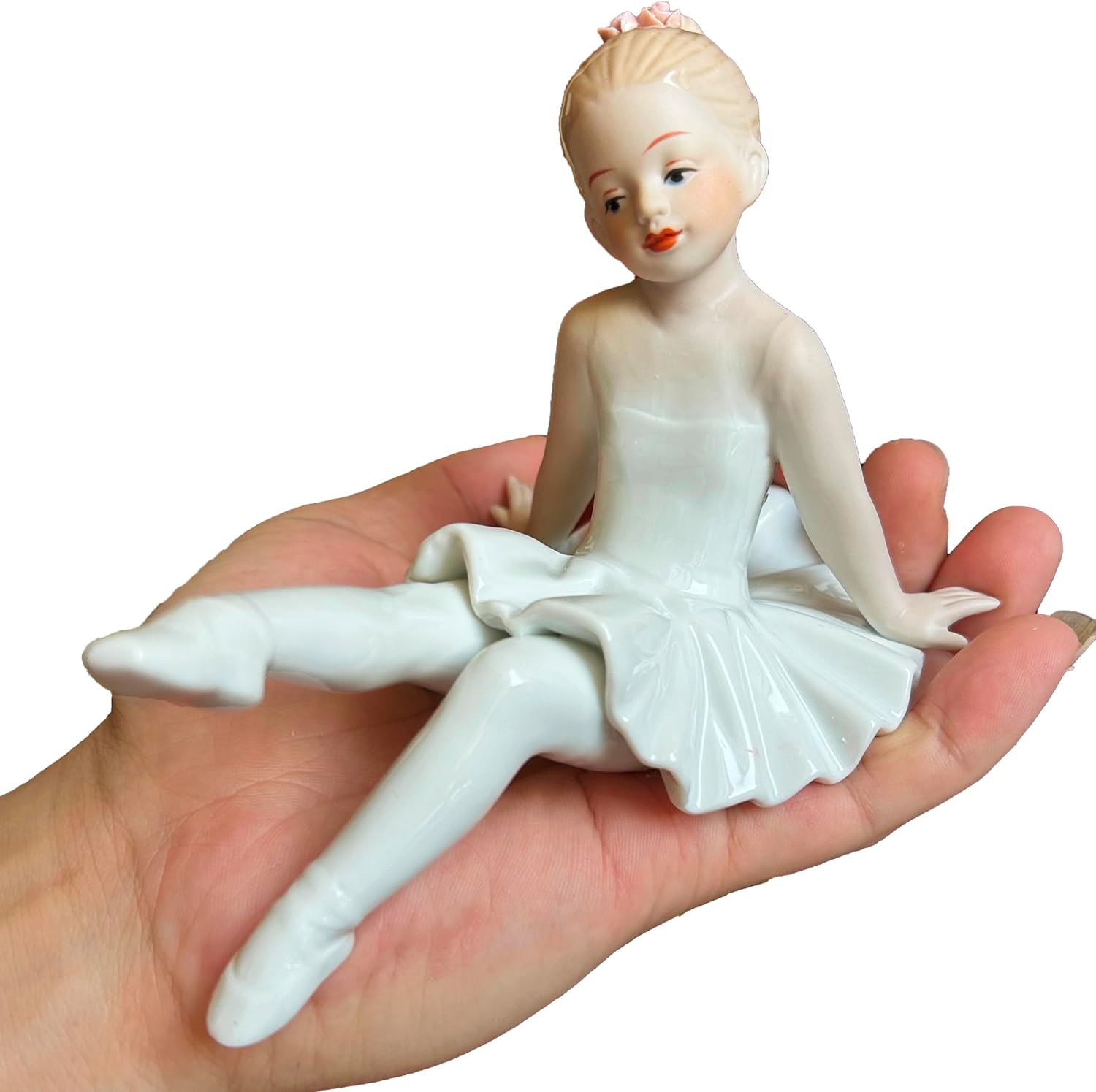 MTME Porcelain Figurines, Childhood Dancers, Memorabilia, Gifts, Sculpture Home D