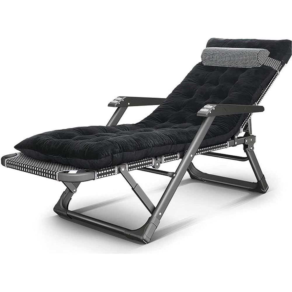 HEcSHENG Zero Gravity Deck Chair, Chaise De Plage Pliante Extérieure