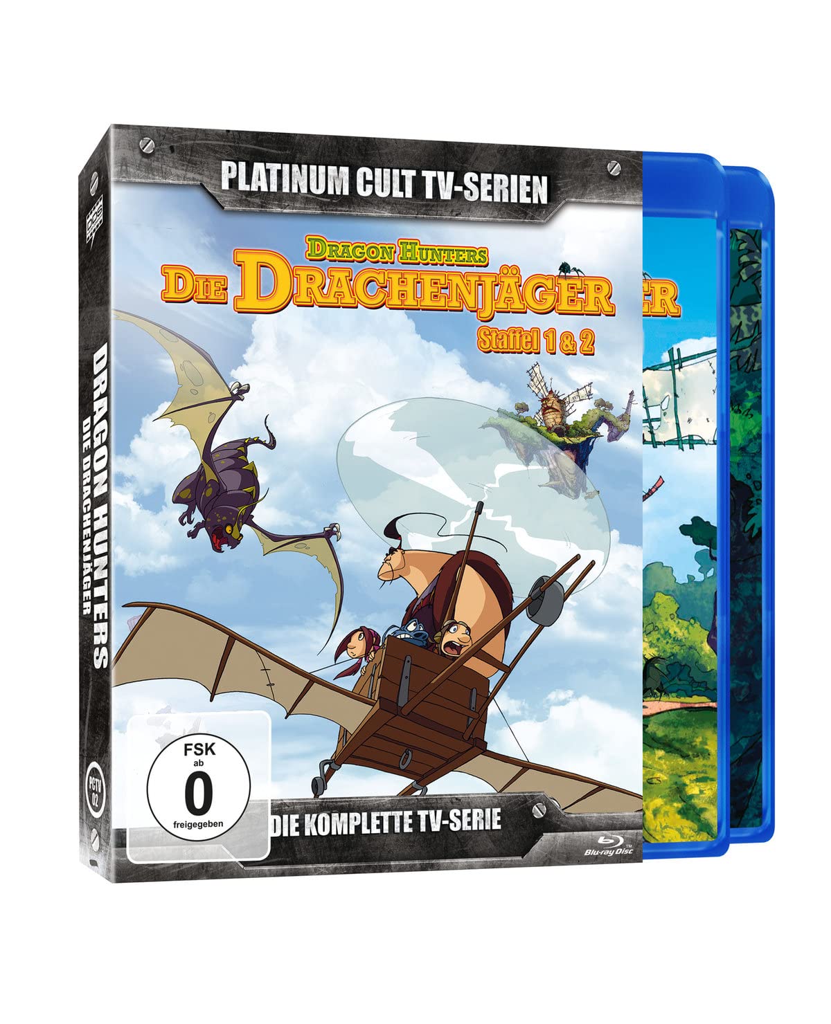 Los Cazadores de Dragones Serie Completa en Blu-ray con las Temporadas 1 y 2