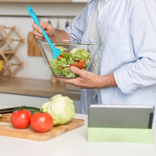 Miniatura 7 de Espátula pequeña de silicona  Espátulas de goma de silicona resistentes al calor de 600 F para utensilios de hornear diseño sin costuras para