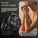 Fire-Boltt Phoenix Pro Round Smart Watch 1.39" HD Display with Bluetooth Calling, AI Voice Assistant, SpO2 & Heart Rate Monitor, 120+ Sports Modes, IP67 Waterproof Smartwatch for Men & Women - Black gallery image