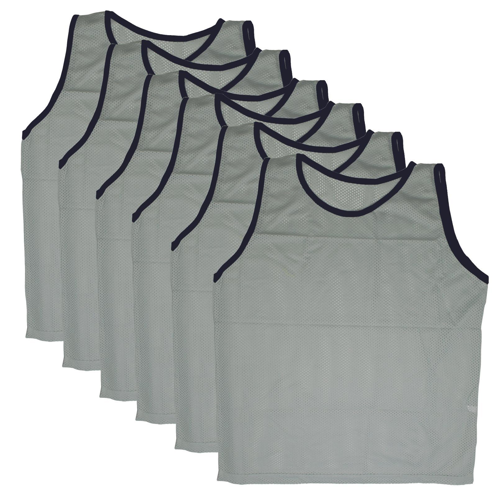 BlueDot Trading Adult &amp; Youth Scrimmage Training Vests for Soccer, Basketball &amp; More – Available in 1, 6, 12, 24 Packs