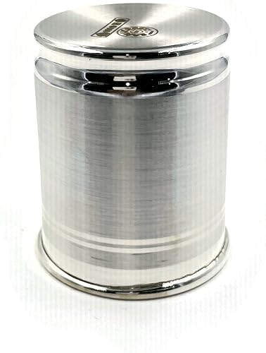 Miniatura 9 de Vidrio sellado de plata pura 999, estilo #03 (cristal de 4.0 pulgadas a 3.53oz)