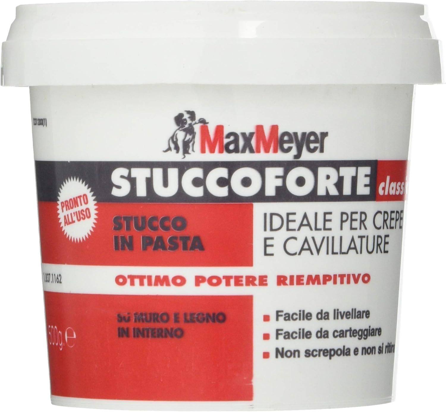 stucco in legno per fori di grandi dimensioni