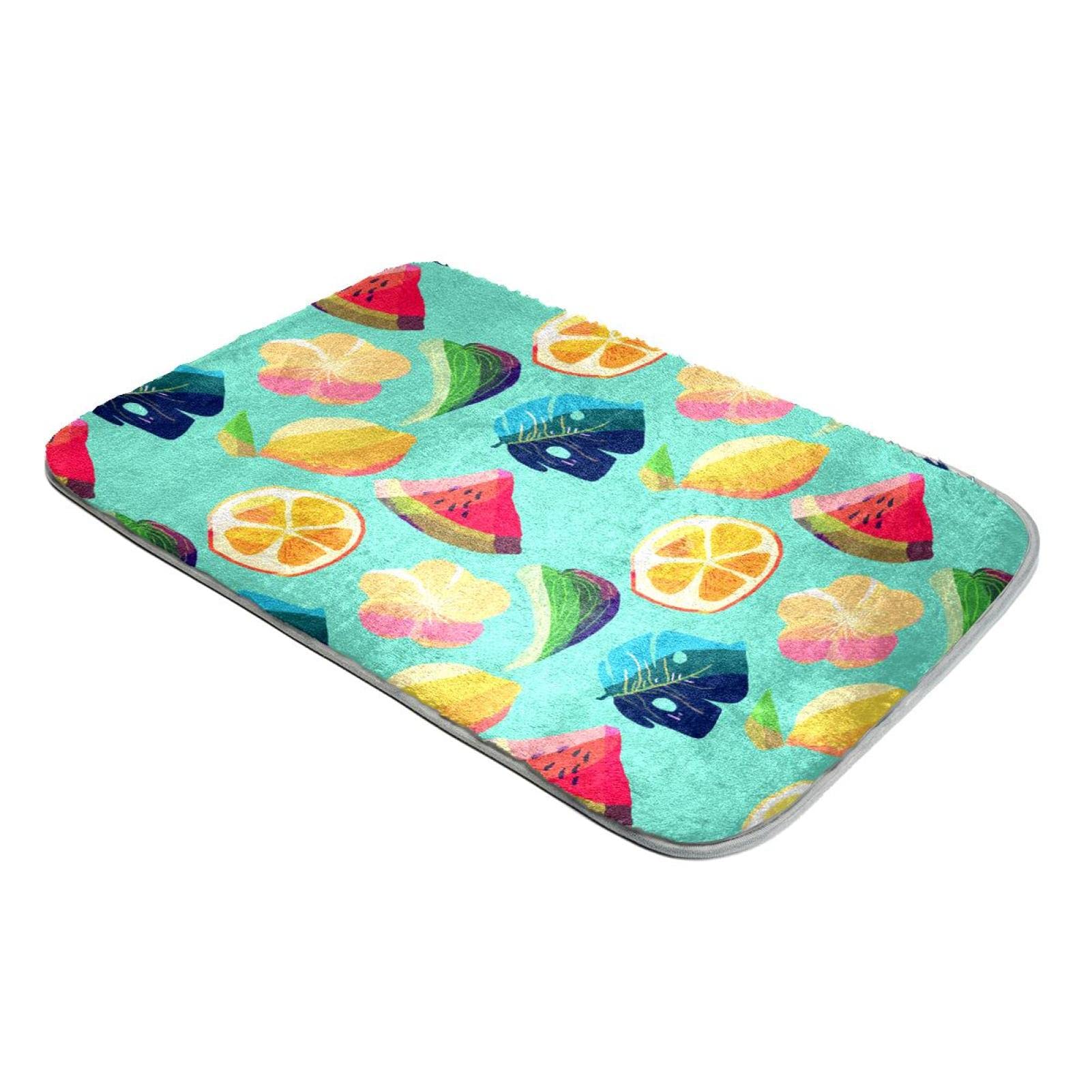 Tapis à poils longs premium fausse fourrure tropicale haute densité