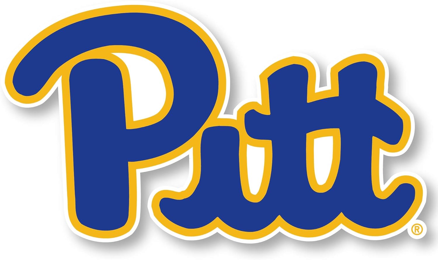 Pittsburgh Panthers 8 Inch Vinyl Mascot Magnet 4-Pack Officially Licensed Collegiate Product