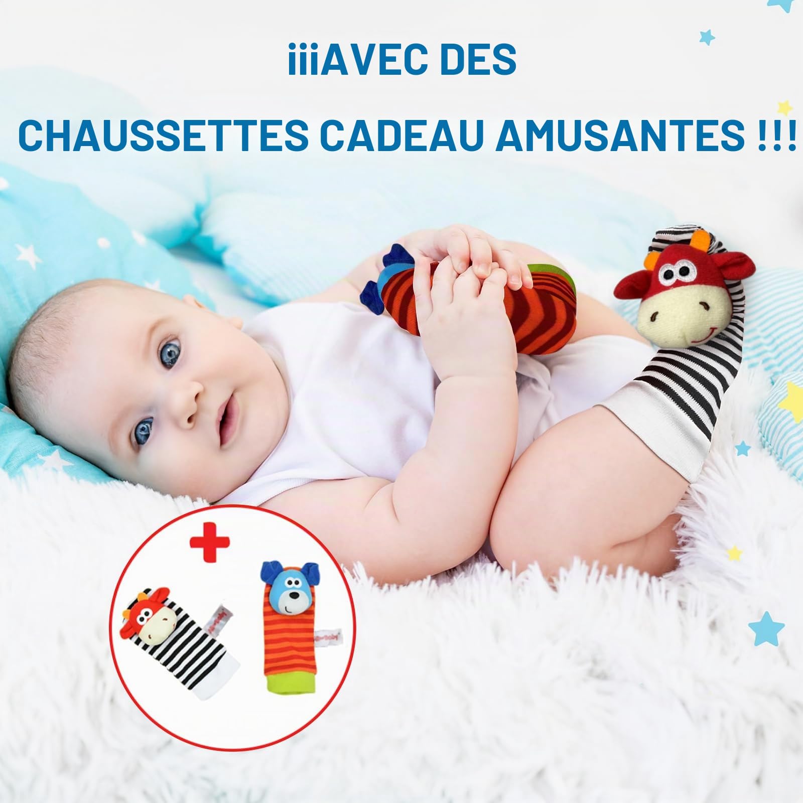 Hamac jouet compatible avec Babybjorn - Arche de jeu universelle - Avec cadeau