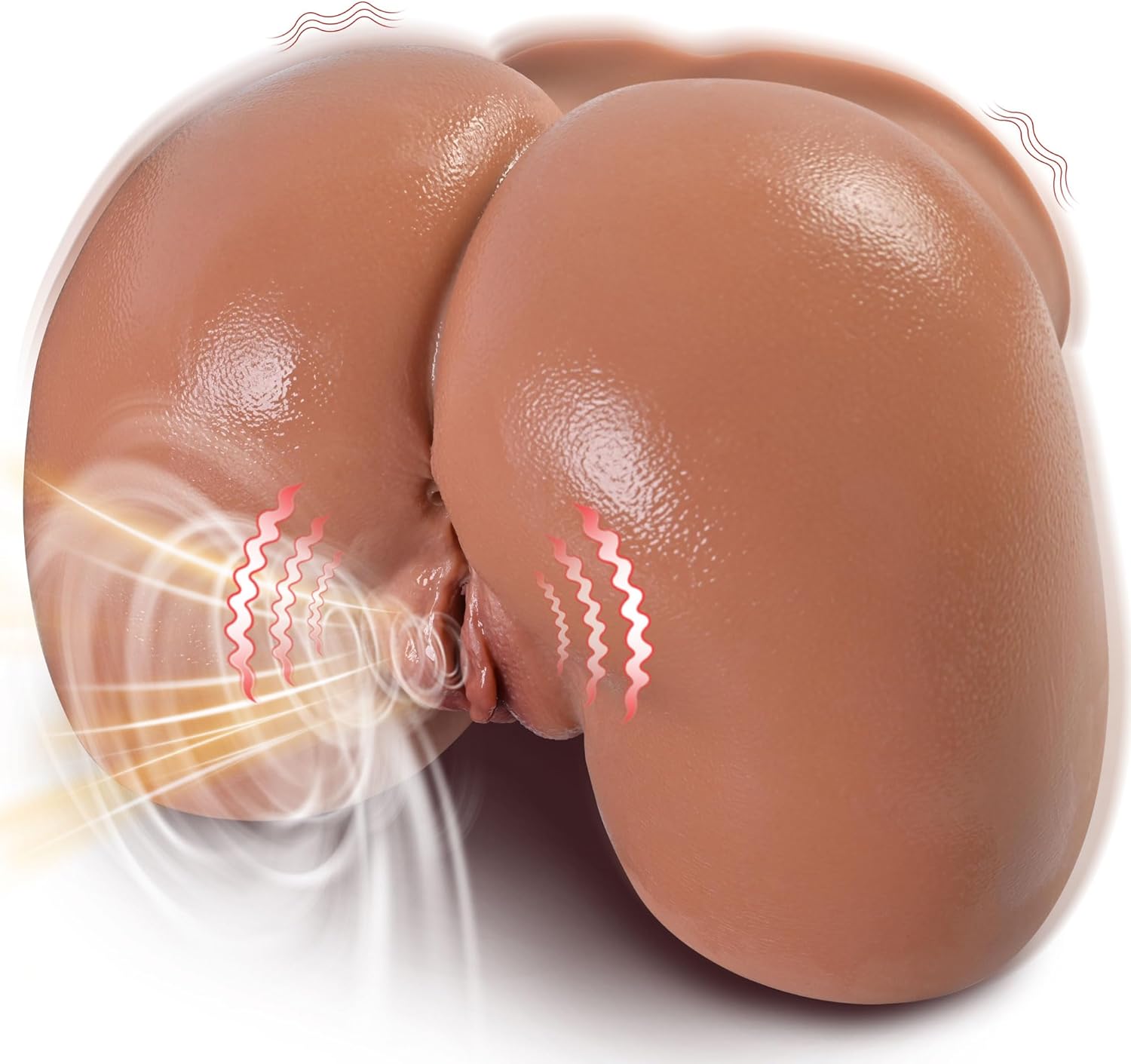 Sex Doll 12 Sucking & Vibrating Male Sex Toys for Men, 9.5LB Automatic Male Masturbator Pocket Pussies Fake Ass Fleshy Stroker, Electric Penis Pump Mens Penis Vibrator Adult Dolls Sex Machine Sex Toys