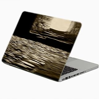 TAT Stains Liquid Texture Printed Laptop Sticker Multicolour-15.6 inch-3930