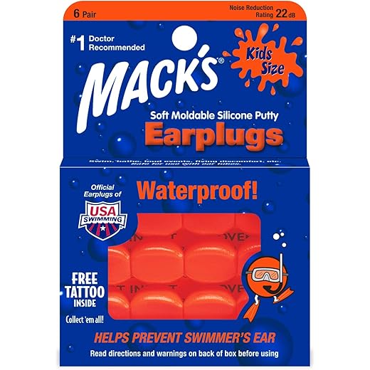 Macks Pillow Soft Ear Plugs - Kid Size