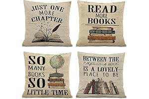 Book Bean Pillow: Reading Nook Escape for Book Lovers