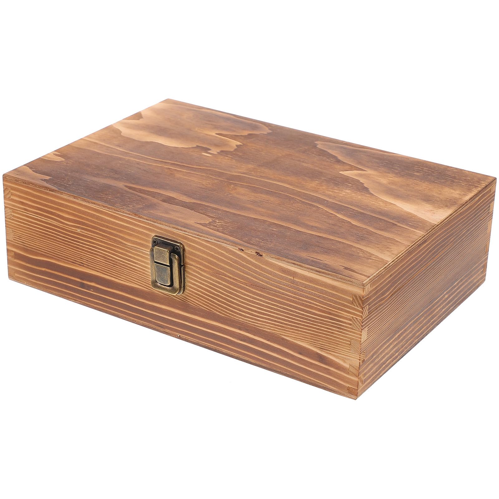 Boîte en bois multifonctionnelle de rangement café FRCOLOR, coffret de décoration intérieur