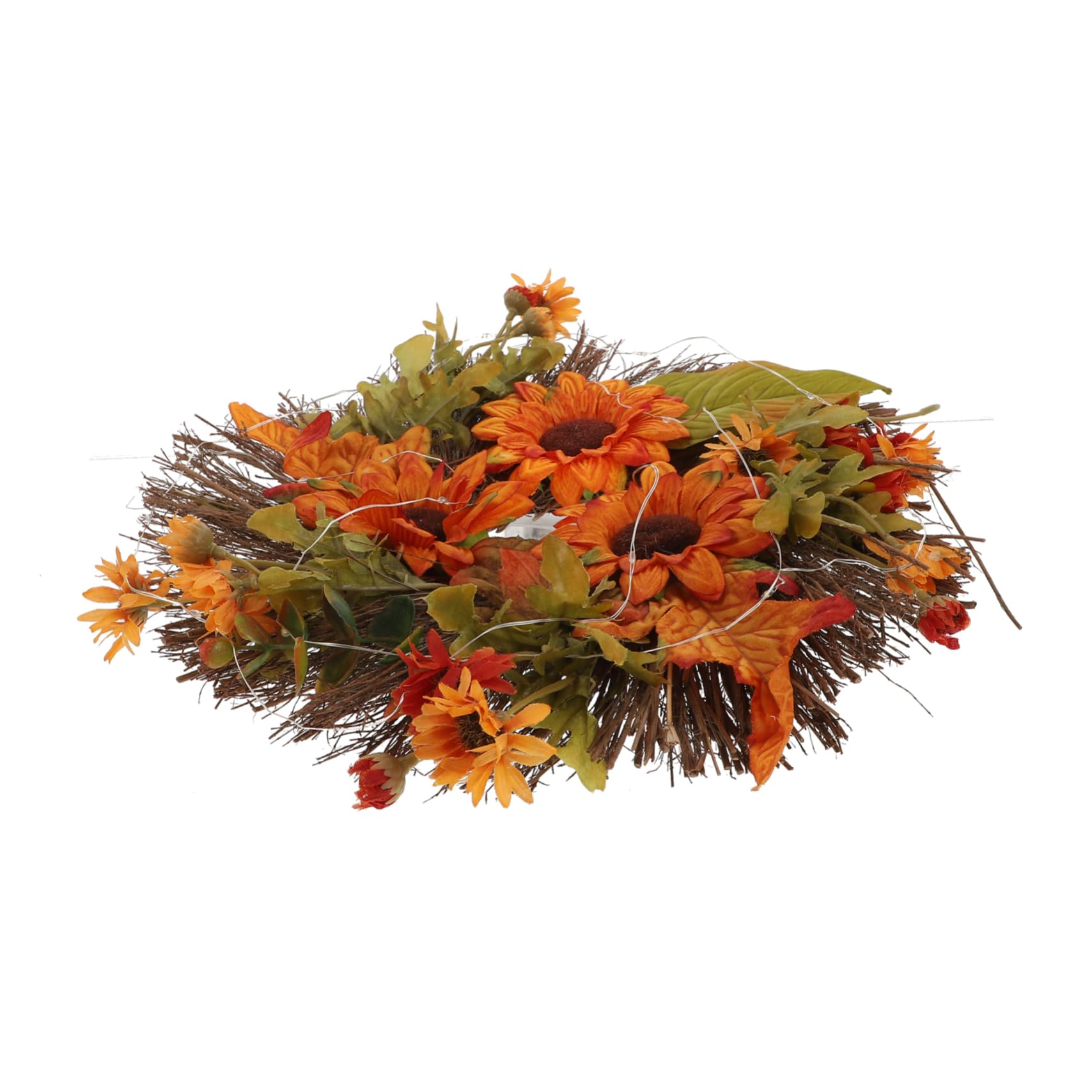TOPBATHY 3 Pezzi Squisita Ghirlanda Di Girasole Lampada Ghirlanda Luminosa Porta Appesa Decorazione Per Matrimonio Casa Negozio Decorazioni