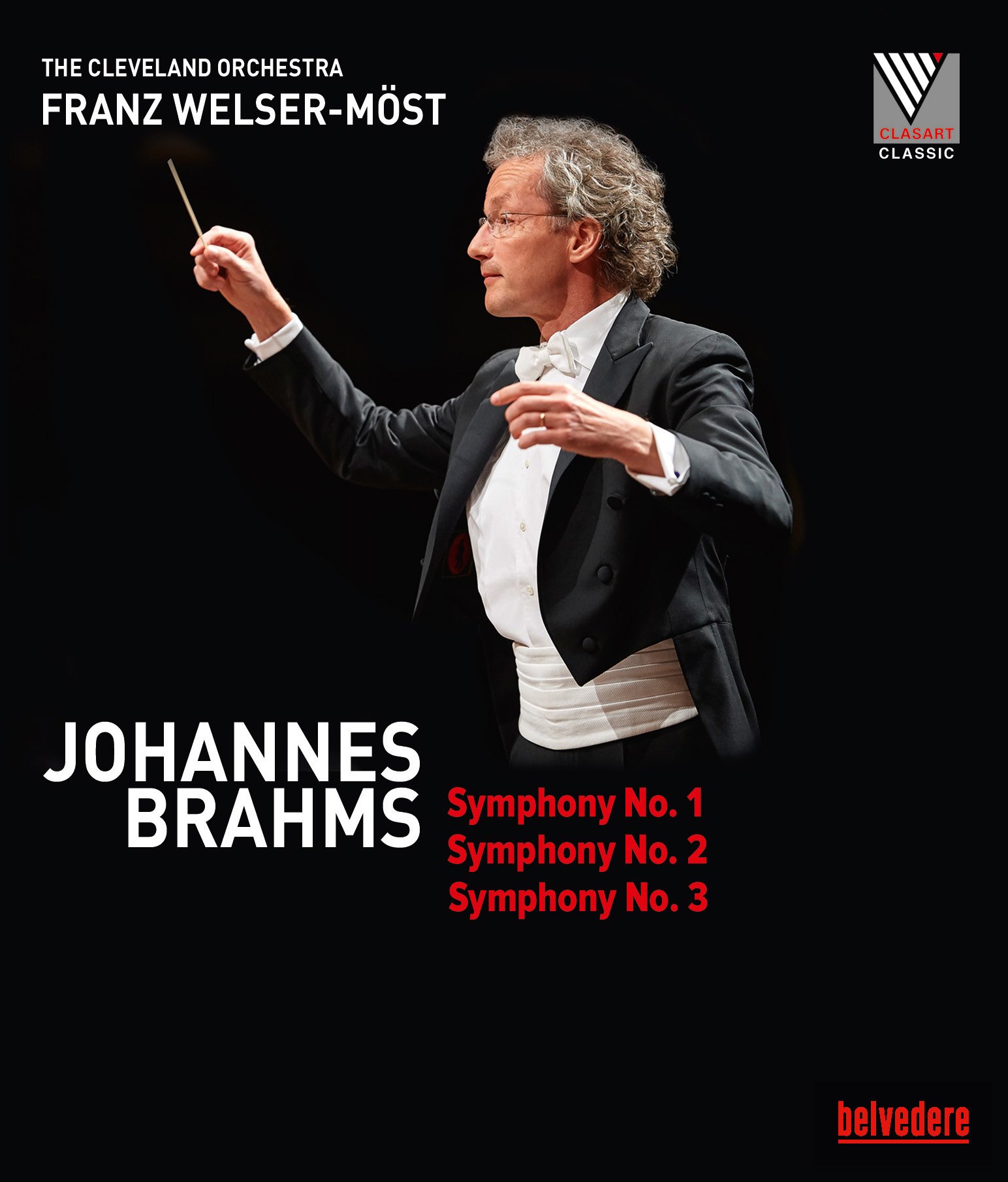 Johannes Brahms: Symphony No. 1, Symphony No. 2, Symphony No. 3 [Blu-ray] [Region Free]
