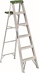 Louisville Ladder AS4004 225-Pound Duty Rating Aluminum Stepladder, 4-Foot