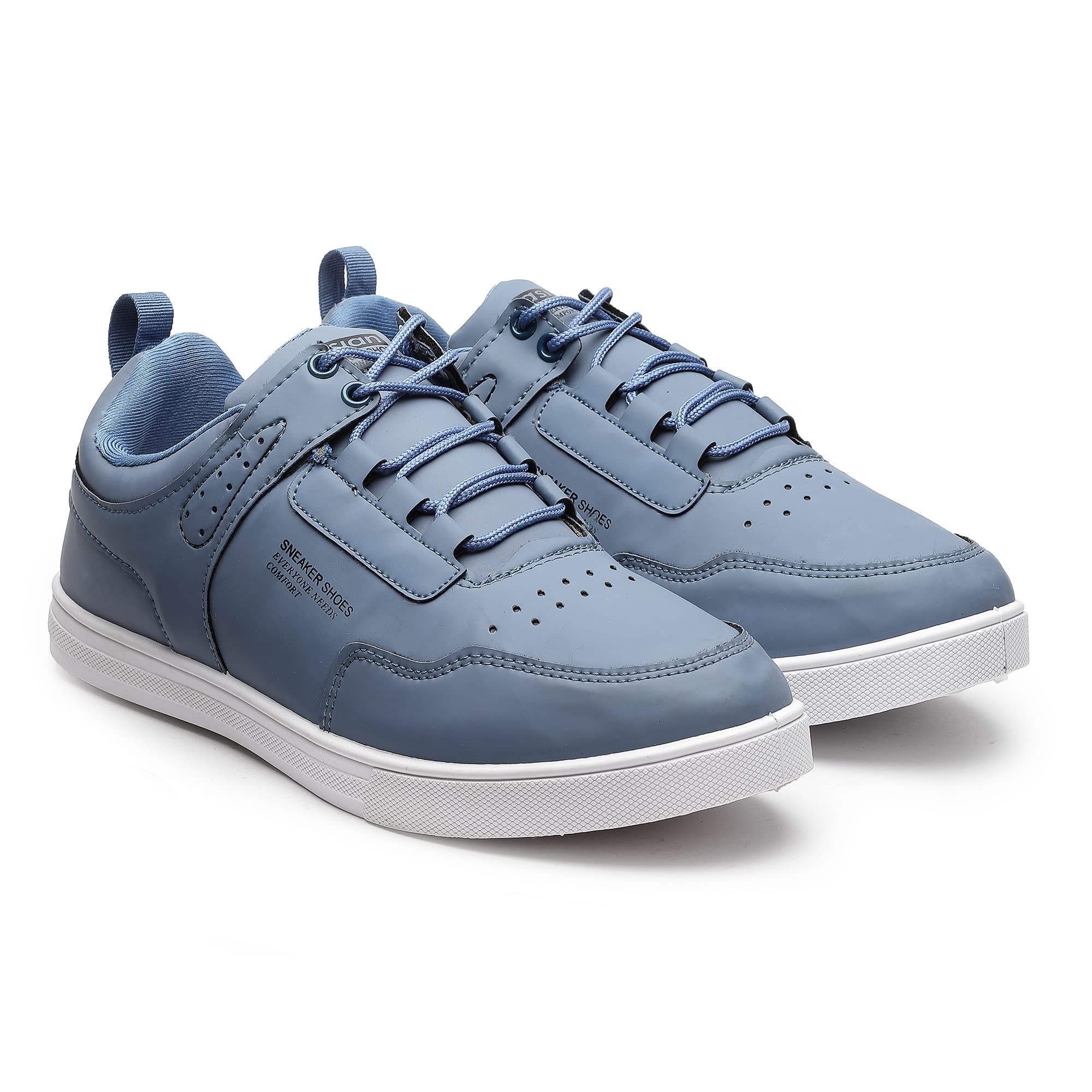 ASIAN Mens Achiever-14 Latest Stylish Casual Sneaker,Lace-up Lightweight Shoes for Running, Walking, Gym Shoes Blue (B0B5LW53P8) Amazon Price History, Amazon Price Tracker