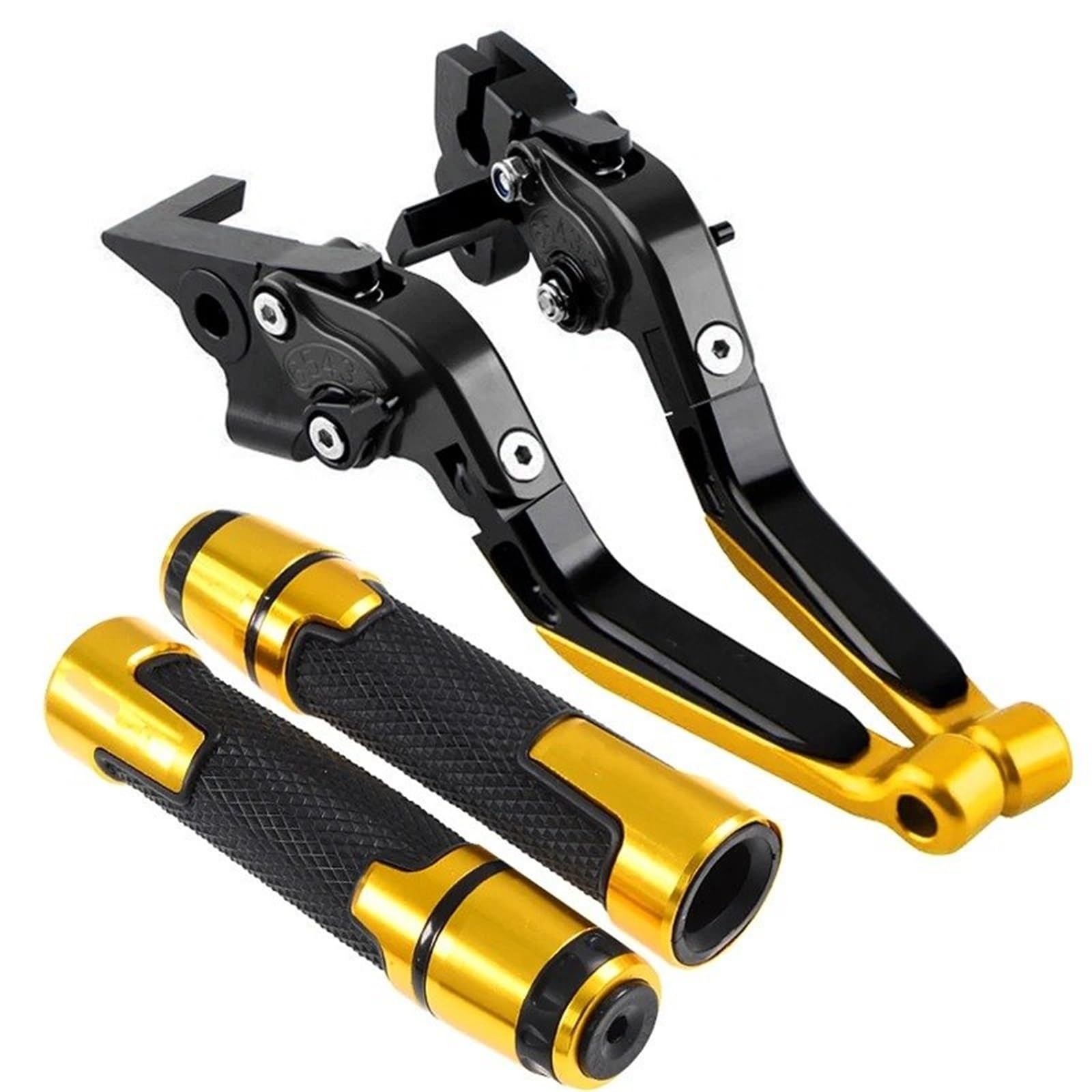 Ublnodk H Motorbike Brake Clutc Levers For Ninja400 2008-2022 Motorcycle Cnc Foldable Extendable Brakes Clutc Lever Andlebar Andle Kit(H)
