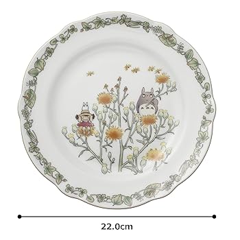 となりのトトロ Noritake プレート 2枚セット Amazon.co.jp: Noritake ノリタケ プレート 22cm となりのトトロ