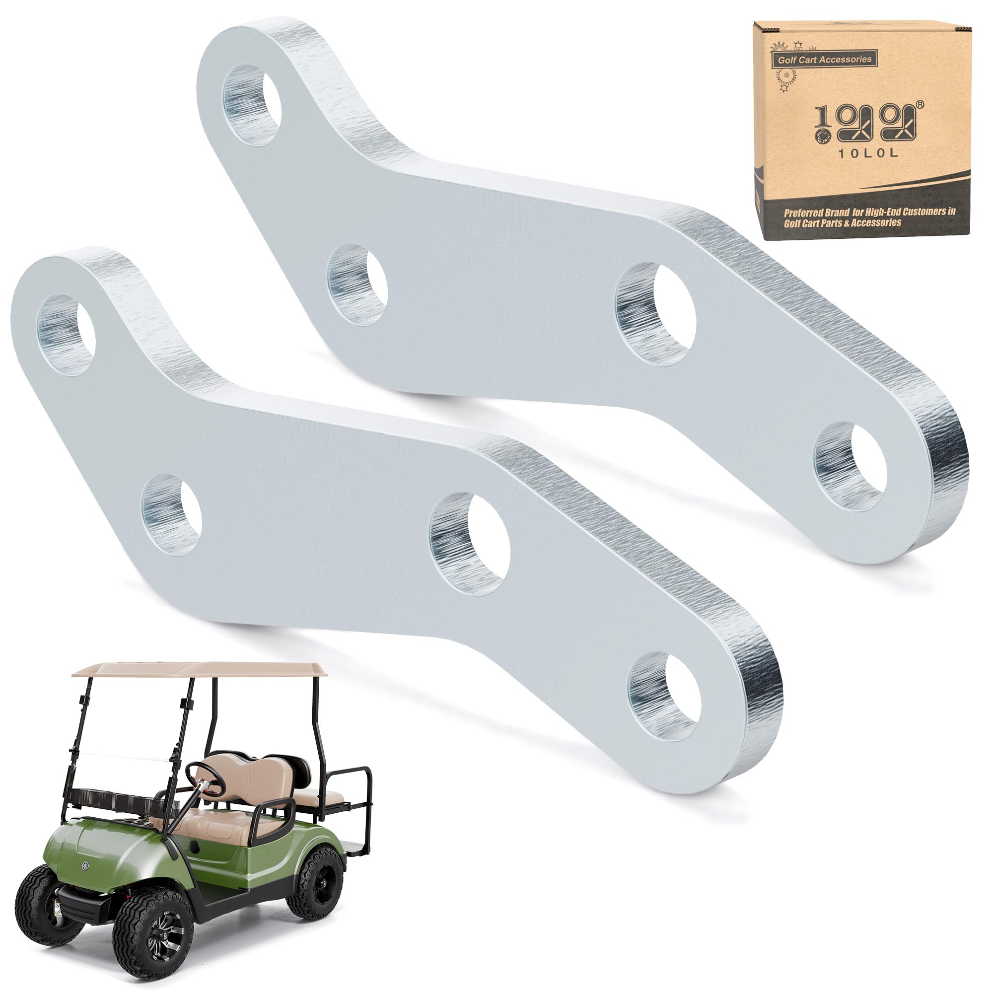 10L0L Knuckle Arm 2 PCS Driver and Passenger Side for Yamaha G29 Drive 2007-2016 Gas and Electric Golf Cart JW1-F3512-00-00