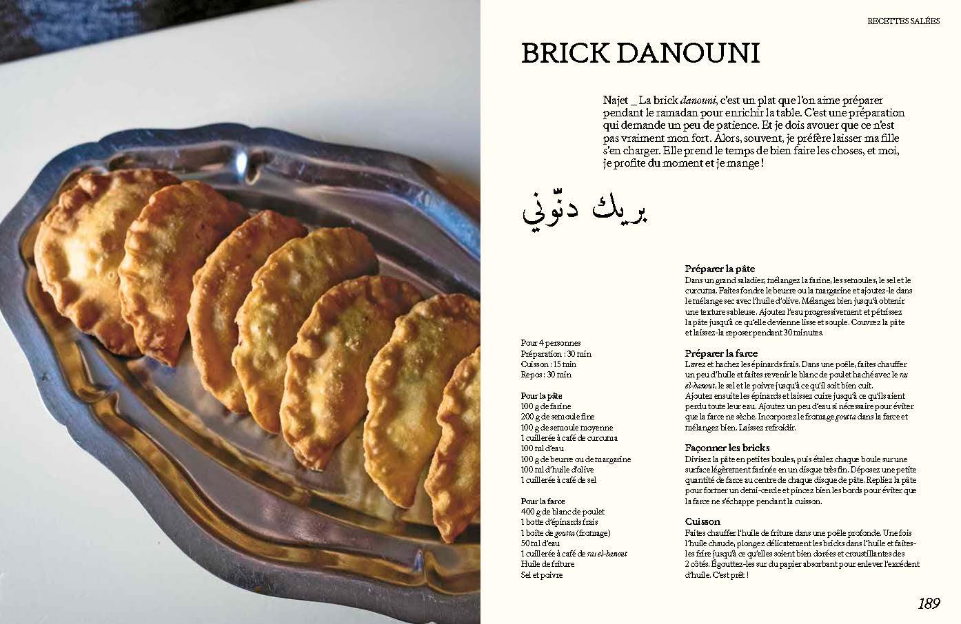 Le soleil n'aime pas nous quitter - Dans la cuisine de Tata Najet et Samir Ben Rahma: Le livre de cuisine tunisienne - compte instagram Felfeltunisia - idée cadeau - beau-livre