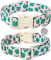 Vista 15 de DOGWONG Collar de perro de San Valentín, collar de perro con estampado de corazones para perros grandes, lindos collares de primavera, hembra