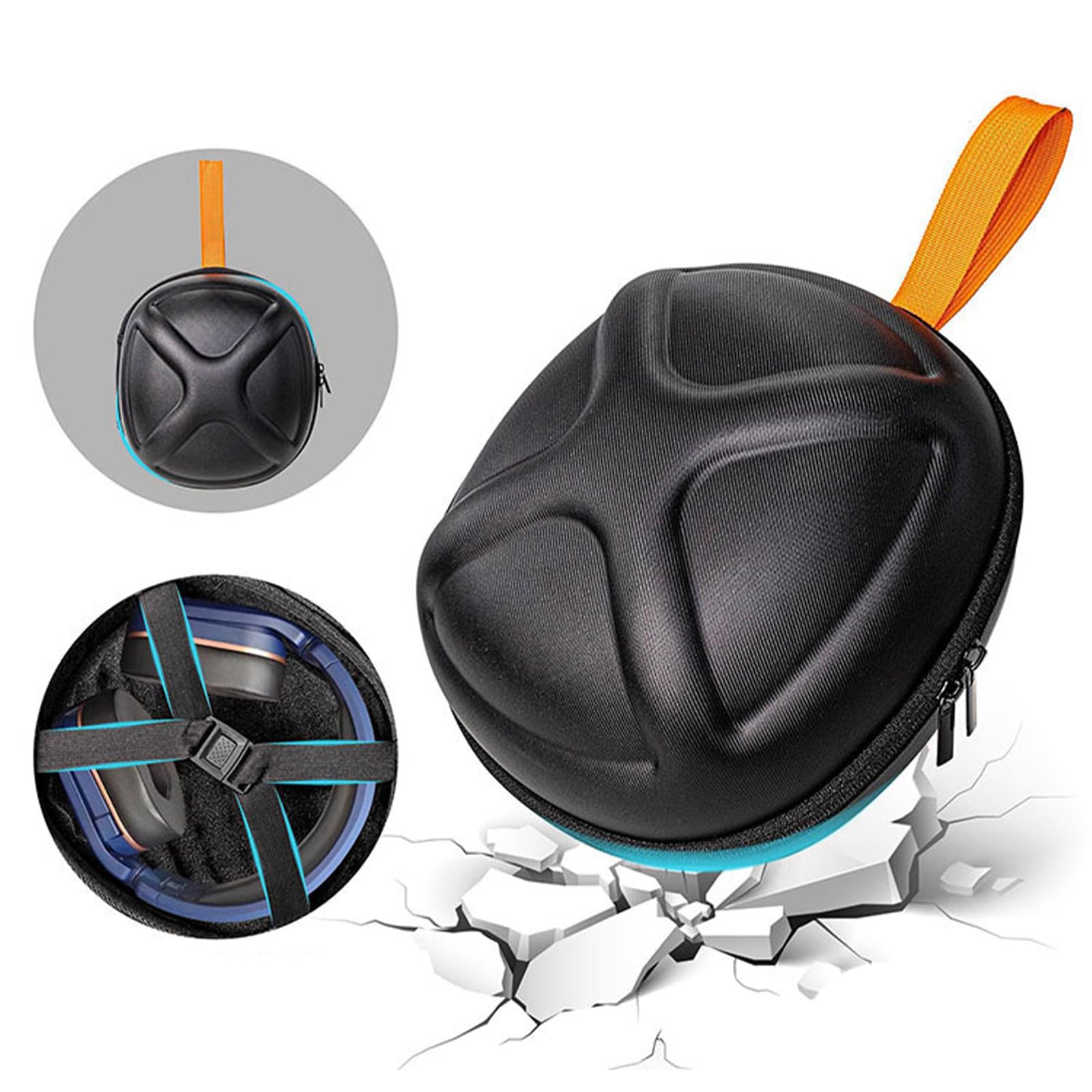 Custodia per cuffie Custodia rigida per cuffie Custodia da viaggio per custodia rigida in EVA 700 Gen 2