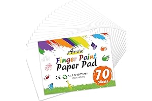 AROIC Jumbo-Sized Paint Paper: Feed Your Child's Creativity!