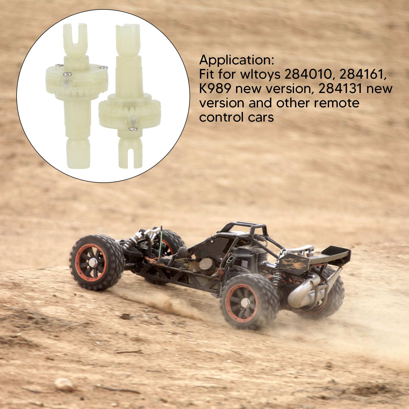 SUNGOOYUE RC Auto Anteriore Posteriore Tazza dello Sterzo
