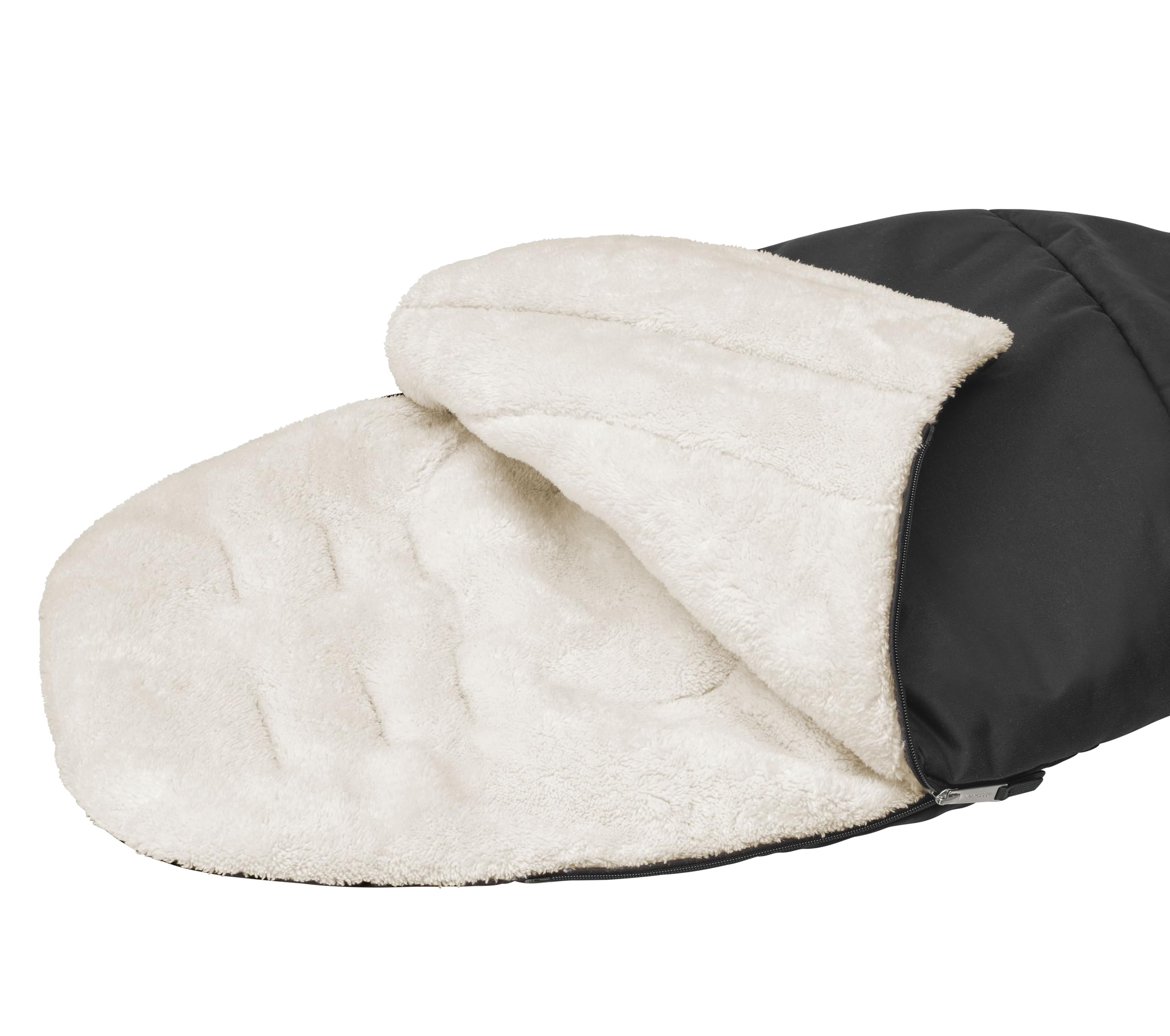 Maxi-Cosi Pram Footmuff for Maxi-Cosi Strollers, Cosy Toes, from Birth up to 3.5 Years, Warm Fleece Lined Baby Footmuff, Twillic Graphite