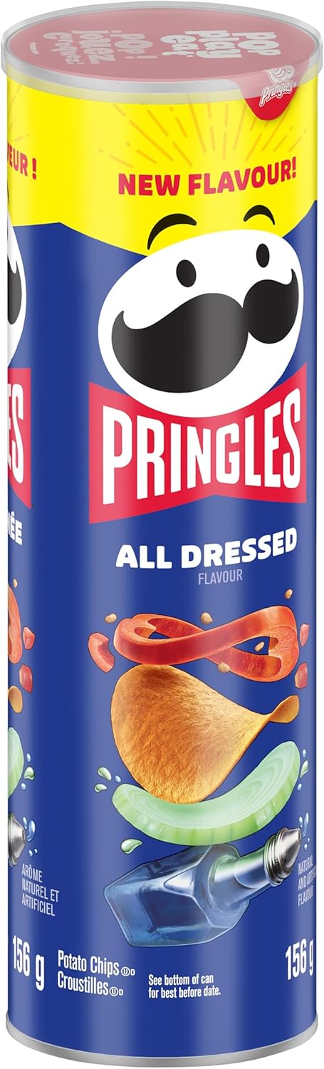 Pringles* All Dressed Flavour Potato Chips 156 g - Image 10