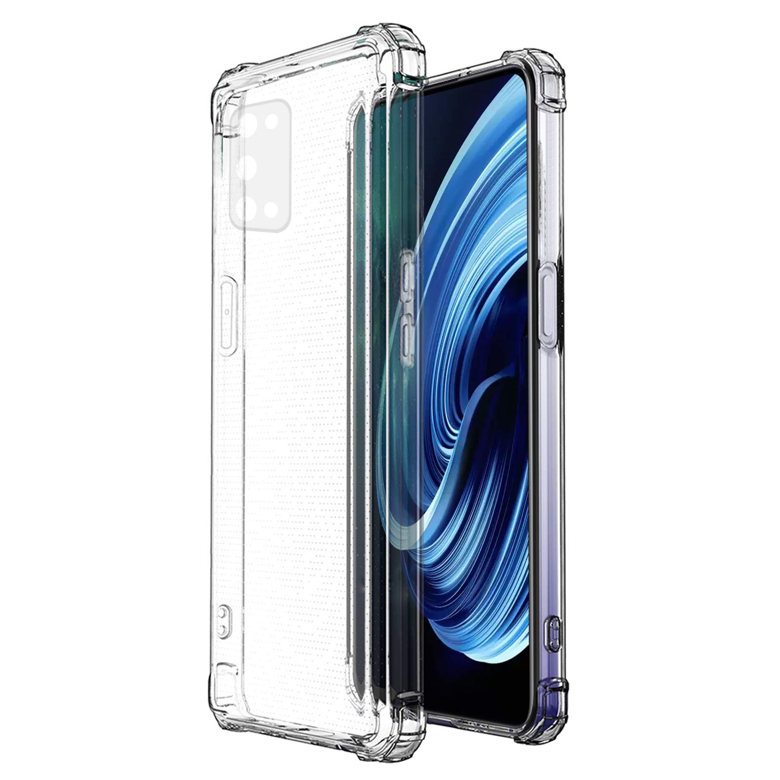 Amazon Brand - Solimo Protective Mobile Cover (Soft & Flexible Back case) for Realme X7 Pro (Transparent) (B08X7Y28BC) Amazon Price History, Amazon Price Tracker