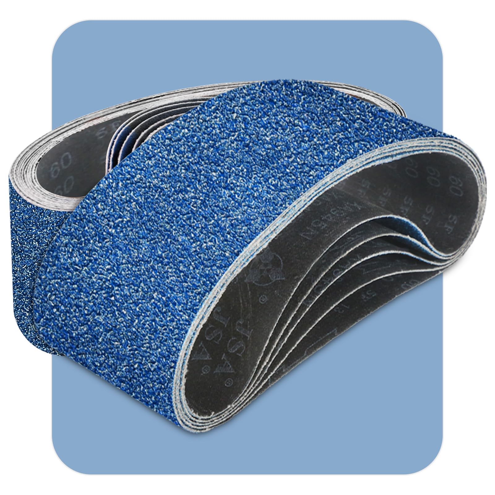 3x18 Inch Sanding Belts 20 Pcs 40 Grits Heavy Duty Belt Sander Zirconia Belt Sander Paper for Wood, Metal, Stainless Steel, Automotive, and Furniture