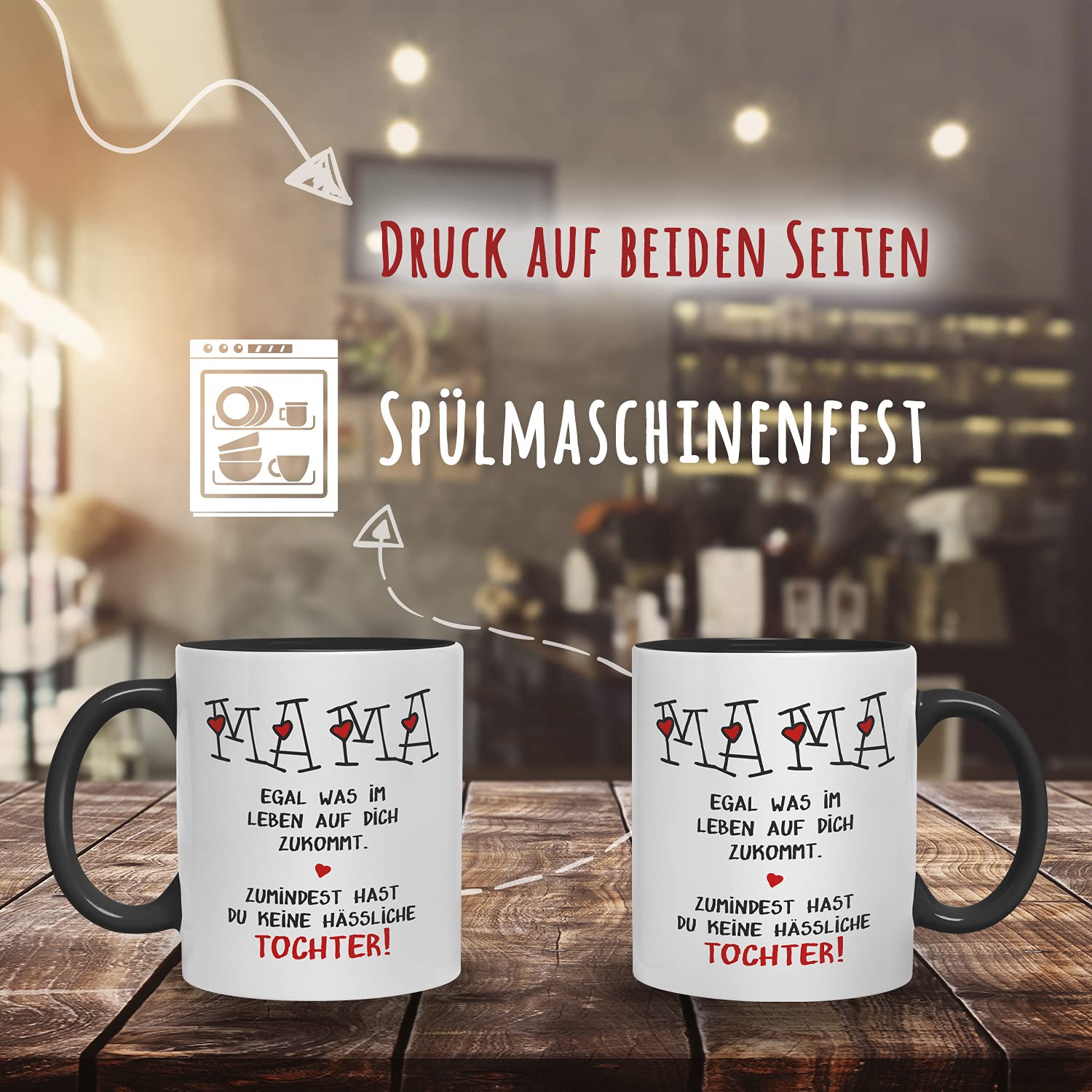 Oma Egal Was Auf Dich Zukommt Keinen Hässlichen Enkel Oma Tasse