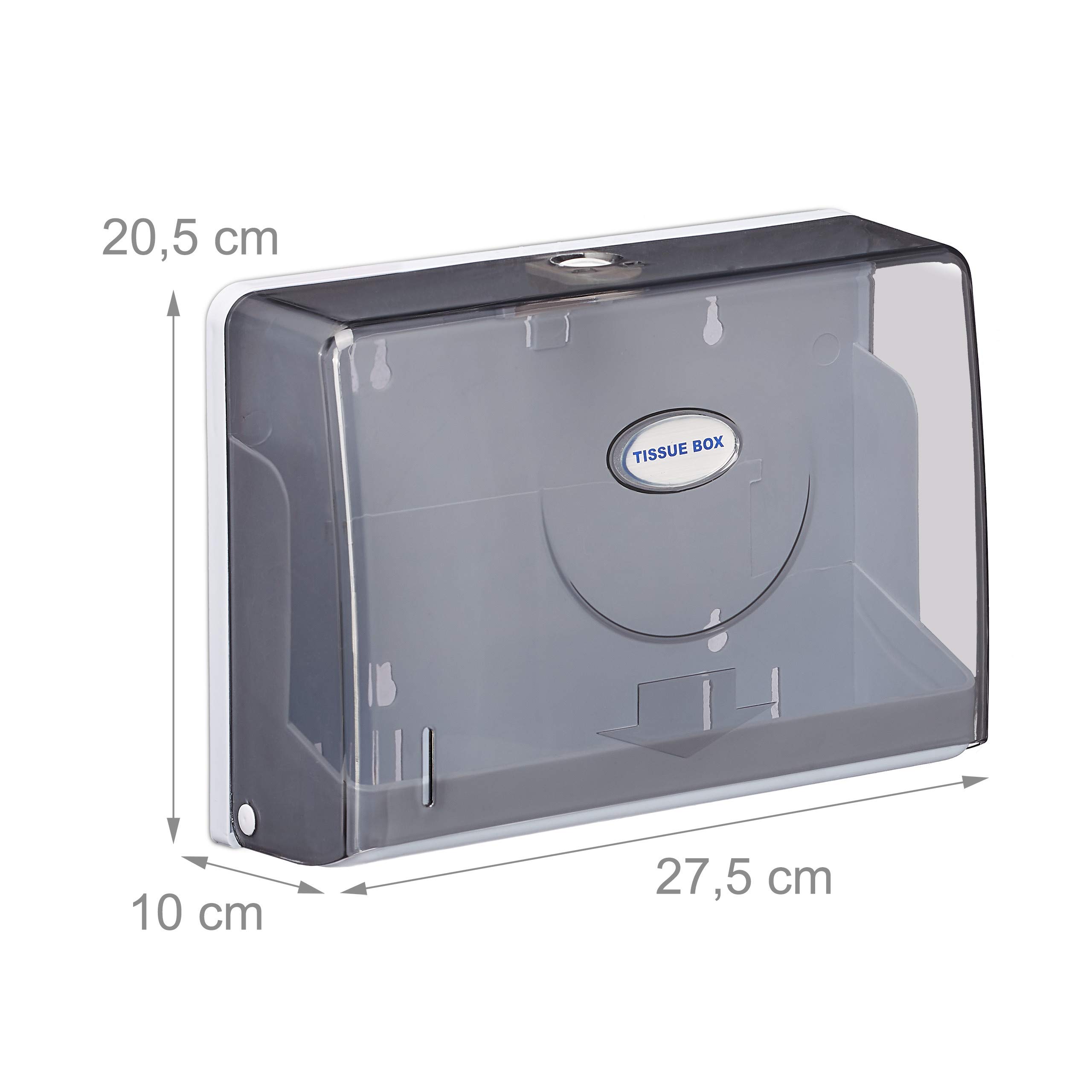 Dispenser Carta Asciugamani Da Parete Modundry - Capacità 200 Fogli - Foto 3