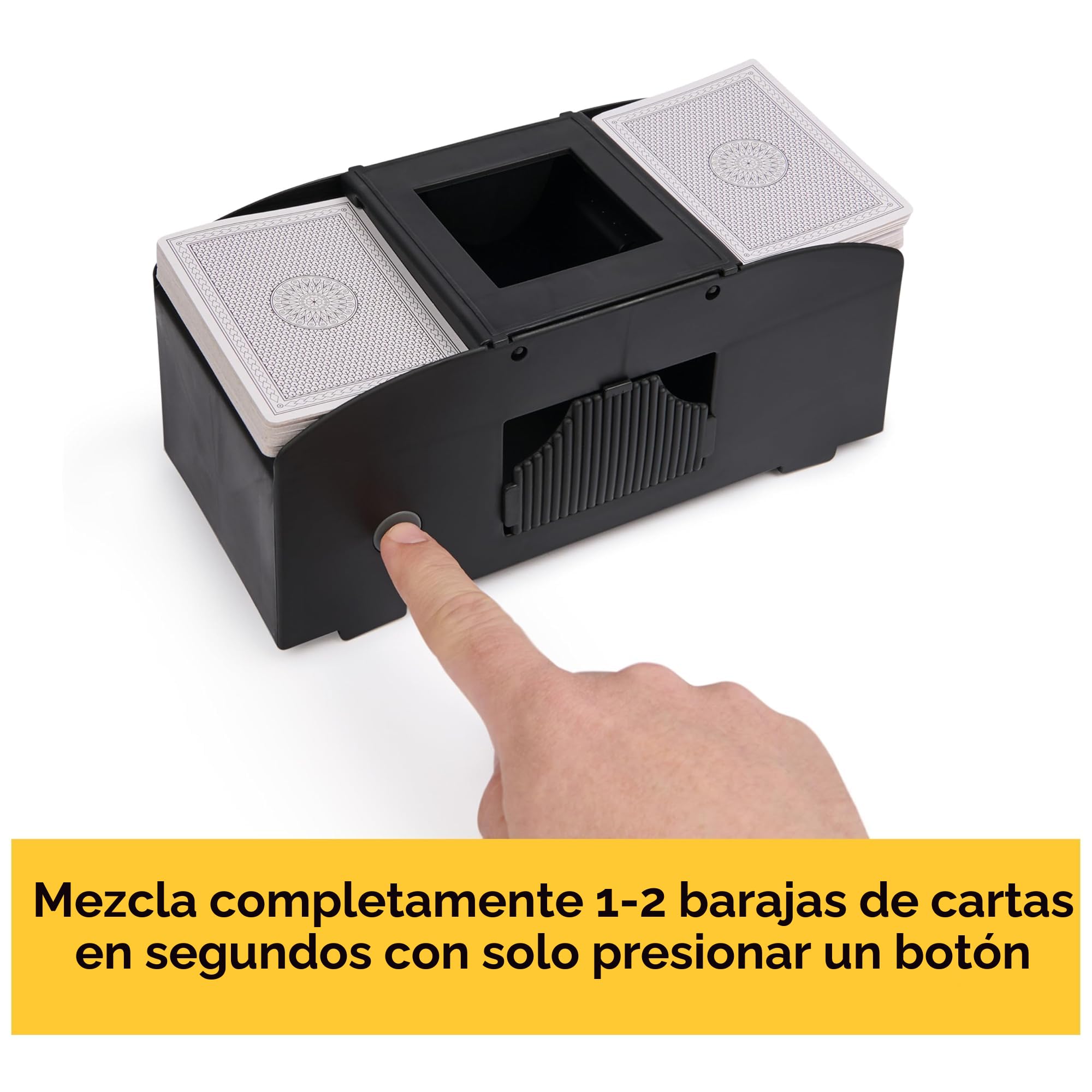 Barajador Automático De Cartas FONBEAR Para 6 Mazos, Eléctrico Con USB O Pilas, Ideal Para Póker Y Torneos En Casa