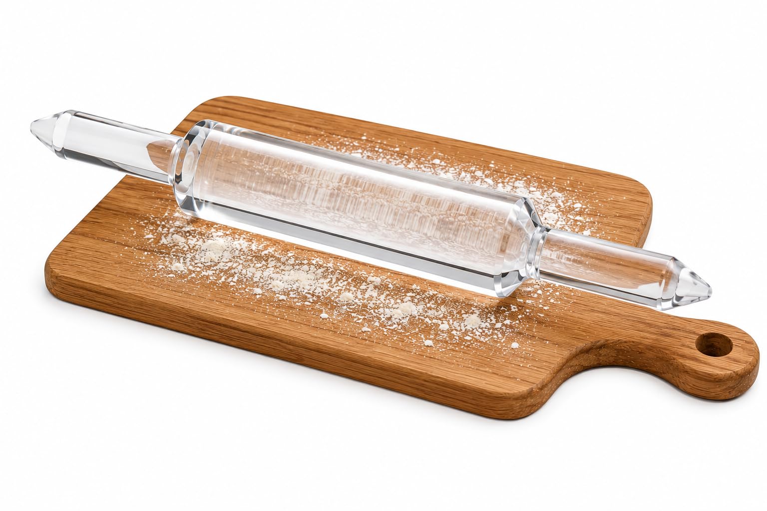 Imported Premium Transparent Rolling pin (Belan) Tool Dough Roller bar Cake Paste Gum Decorating belan Non-Stick Fondant.-image-44
